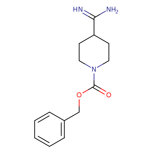 O=C(N1CCC(CC1)C(=N)N)OCc1ccccc1