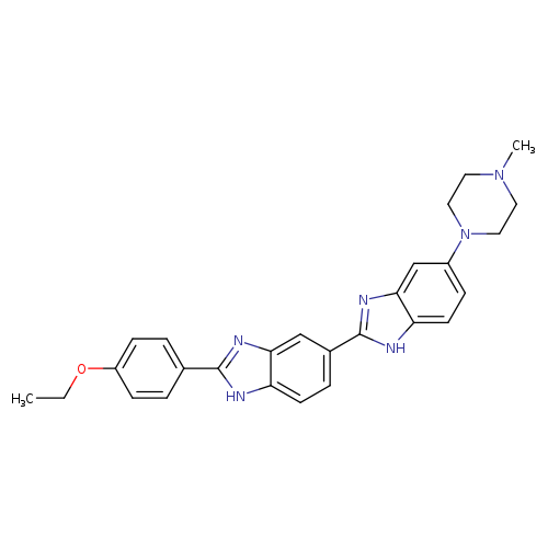 CCOc1ccc(cc1)c1[nH]c2c(n1)cc(cc2)c1nc2c([nH]1)ccc(c2)N1CCN(CC1)C
