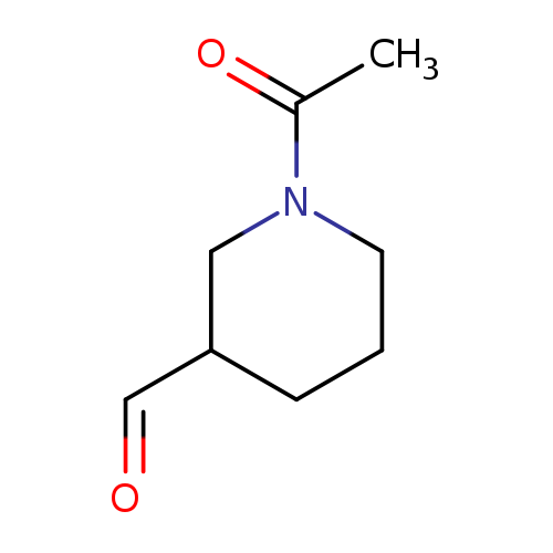 O=CC1CCCN(C1)C(=O)C