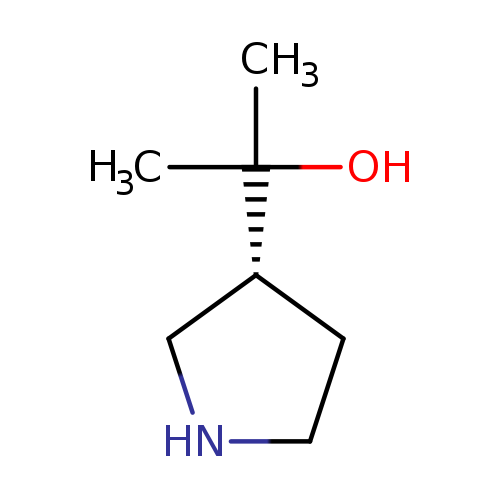 CC([C@H]1CNCC1)(O)C