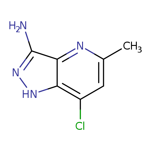 Cc1cc(Cl)c2c(n1)c(N)n[nH]2