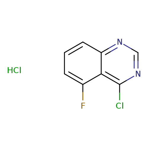 Fc1cccc2c1c(Cl)ncn2.Cl