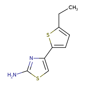 CCc1ccc(s1)c1csc(n1)N