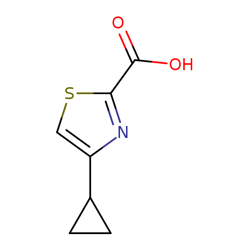 OC(=O)c1scc(n1)C1CC1