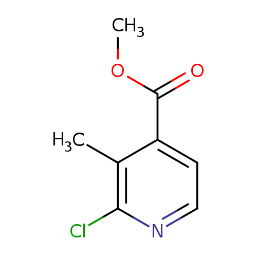 Cc1c(ccnc1Cl)C(=O)OC