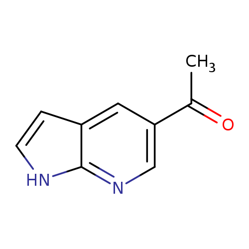 CC(=O)c1cc2cc[nH]c2nc1