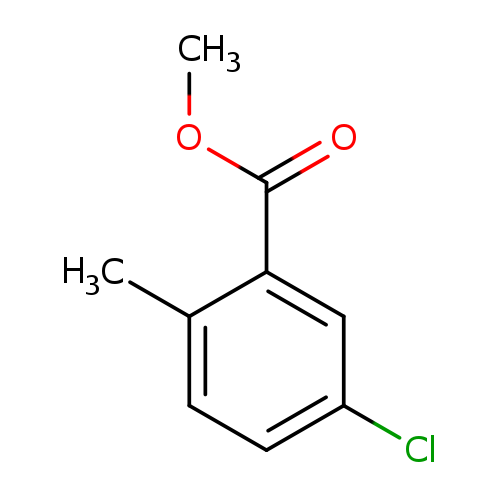 Cc1ccc(cc1C(=O)OC)Cl