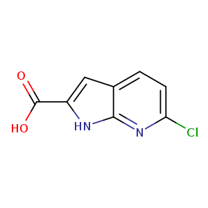 Clc1ccc2c(n1)[nH]c(c2)C(=O)O