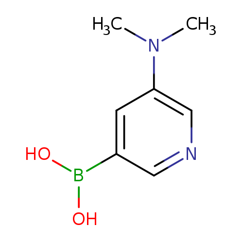 OB(c1cncc(c1)N(C)C)O