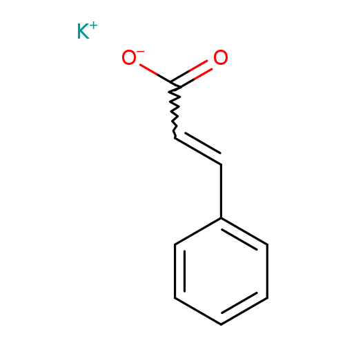 [O-]C(=O)C=Cc1ccccc1.[K+]