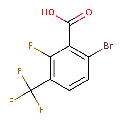 OC(=O)c1c(Br)ccc(c1F)C(F)(F)F