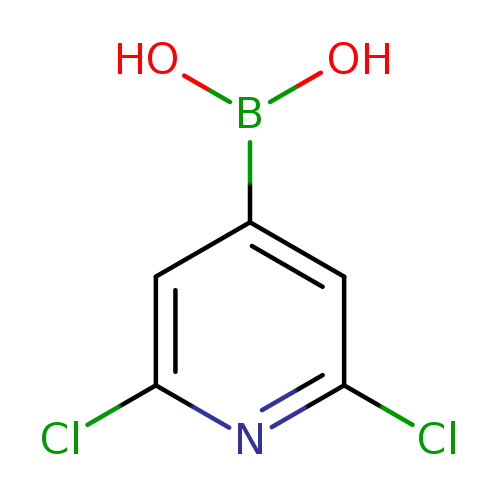 OB(c1cc(Cl)nc(c1)Cl)O