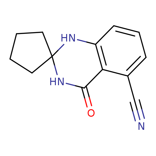 N#Cc1cccc2c1C(=O)NC1(N2)CCCC1