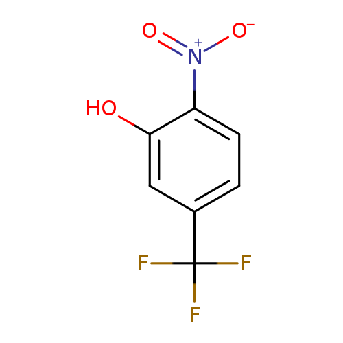 [O-][N+](=O)c1ccc(cc1O)C(F)(F)F