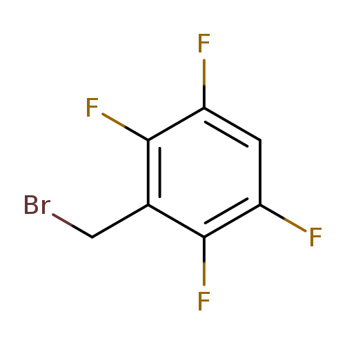 BrCc1c(F)c(F)cc(c1F)F