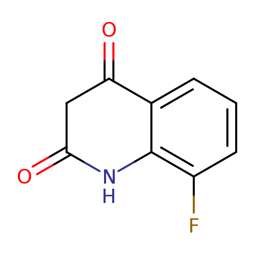 O=C1CC(=O)c2c(N1)c(F)ccc2