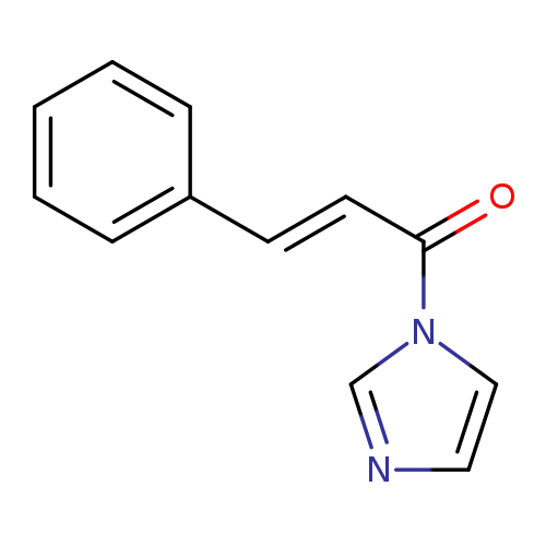 O=C(n1cncc1)/C=C/c1ccccc1