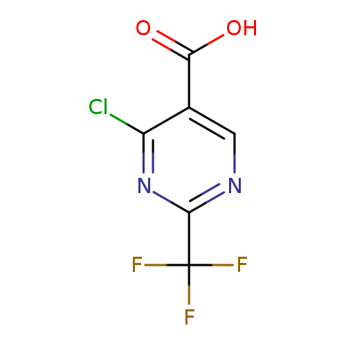 OC(=O)c1cnc(nc1Cl)C(F)(F)F