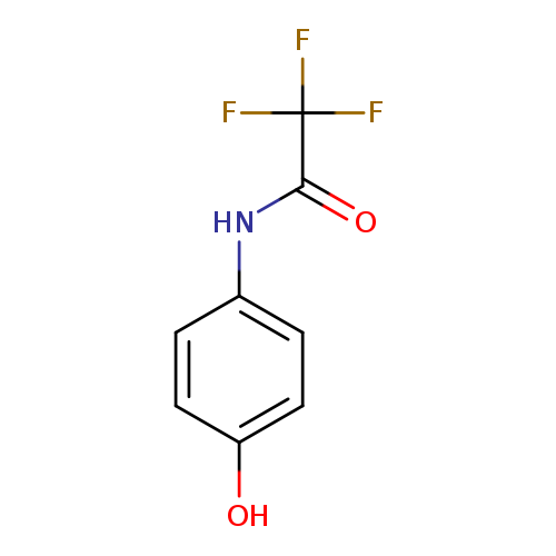 O=C(C(F)(F)F)Nc1ccc(cc1)O