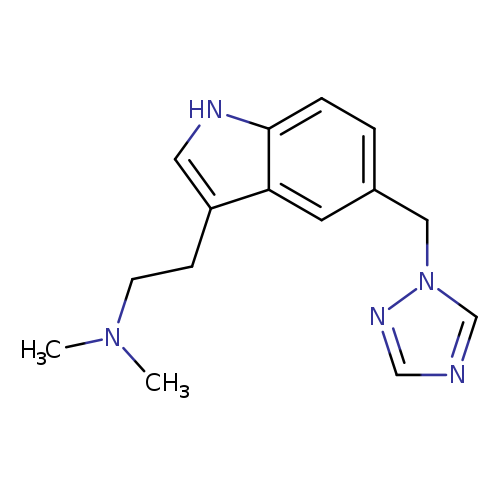 CN(CCc1c[nH]c2c1cc(cc2)Cn1cncn1)C