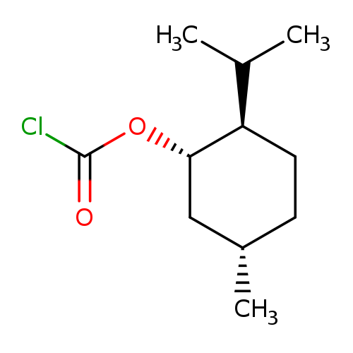 C[C@H]1CC[C@@H]([C@H](C1)OC(=O)Cl)C(C)C