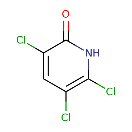 Clc1[nH]c(=O)c(cc1Cl)Cl