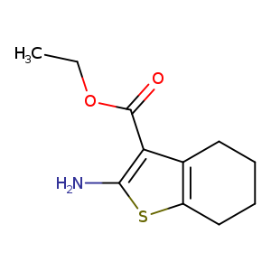 CCOC(=O)c1c(N)sc2c1CCCC2
