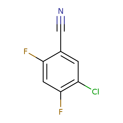 N#Cc1cc(Cl)c(cc1F)F