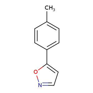 Cc1ccc(cc1)c1ccno1