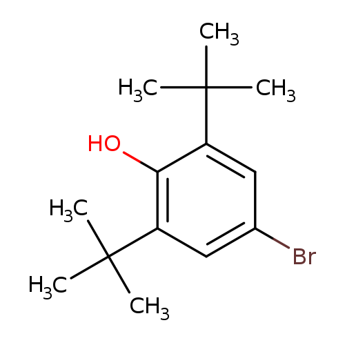 Brc1cc(c(c(c1)C(C)(C)C)O)C(C)(C)C