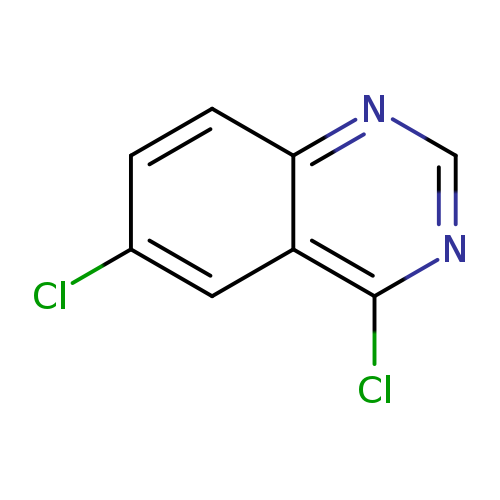 Clc1ccc2c(c1)c(Cl)ncn2