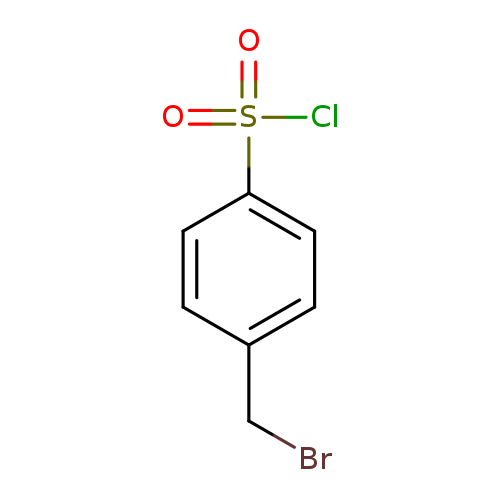 BrCc1ccc(cc1)S(=O)(=O)Cl