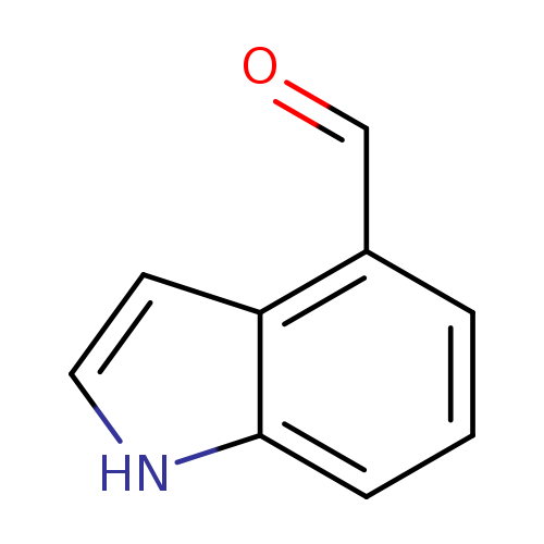 O=Cc1cccc2c1cc[nH]2