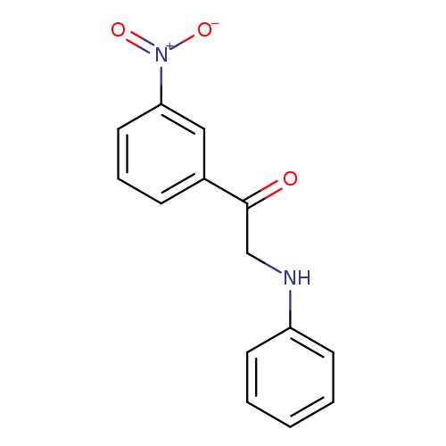 O=[N+](C1=CC(C(CNC2=CC=CC=C2)=O)=CC=C1)[O-]