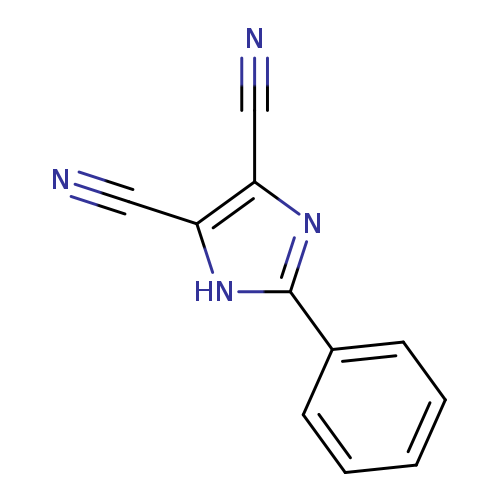 N#Cc1[nH]c(nc1C#N)c1ccccc1