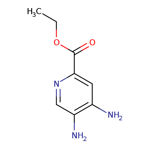 CCOC(=O)c1cc(N)c(cn1)N