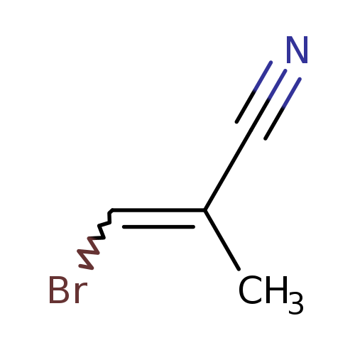 CC(=CBr)C#N