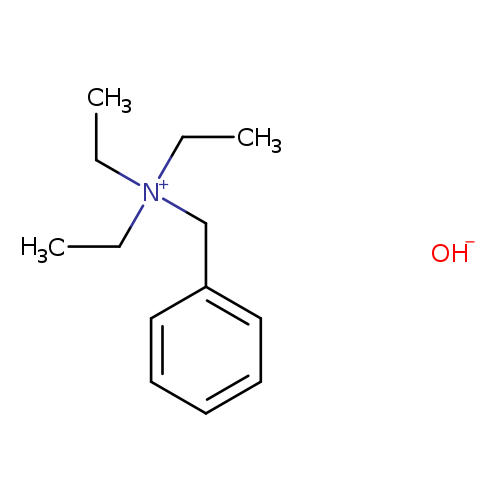 CC[N+](Cc1ccccc1)(CC)CC.[OH-]