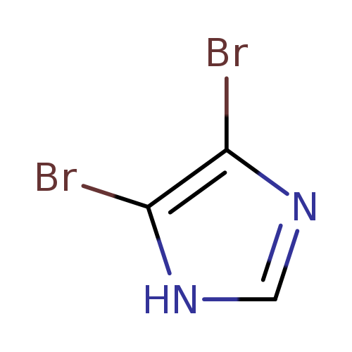 Brc1[nH]cnc1Br