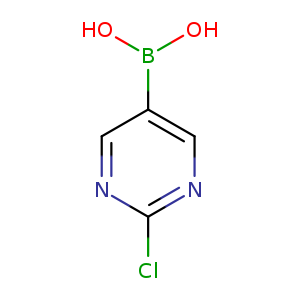 OB(c1cnc(nc1)Cl)O