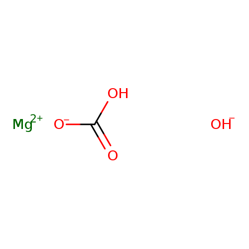 [O-]C(=O)O.[Mg+2].[OH-]