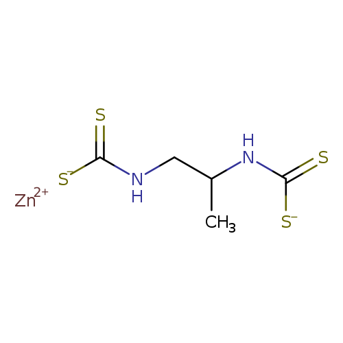 [S-]C(=S)NCC(NC(=S)[S-])C.[Zn+2]
