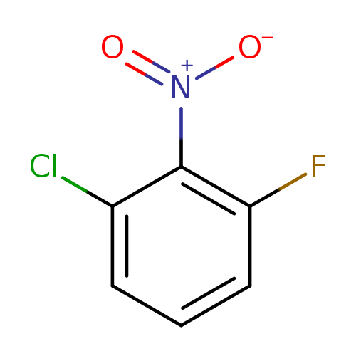 [O-][N+](=O)c1c(F)cccc1Cl