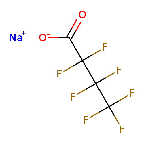 [O-]C(=O)C(C(C(F)(F)F)(F)F)(F)F.[Na+]