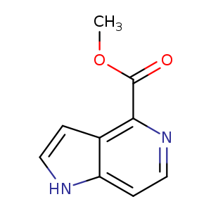COC(=O)c1nccc2c1cc[nH]2