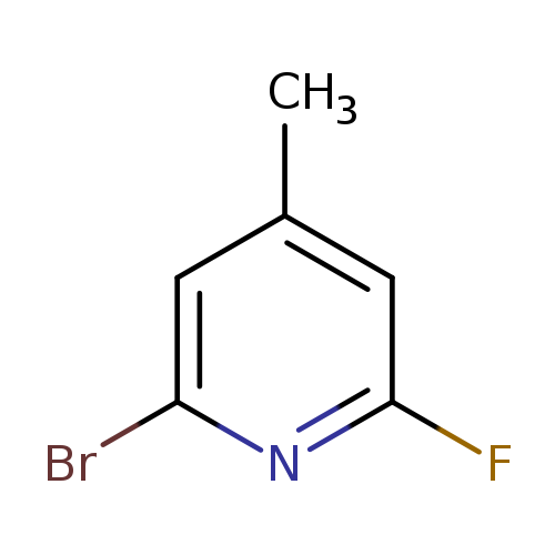 Cc1cc(F)nc(c1)Br