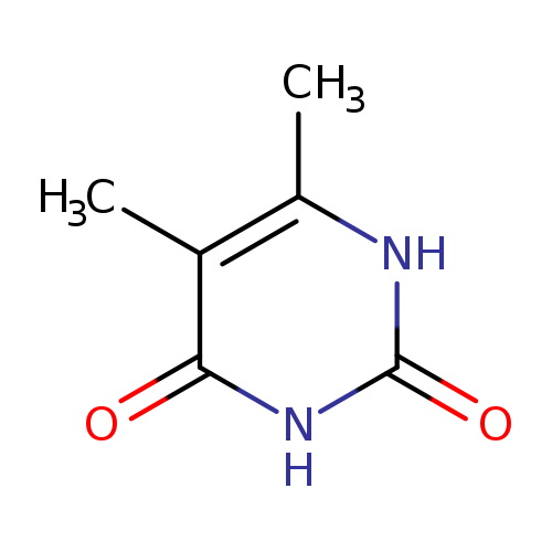 Cc1[nH]c(=O)[nH]c(=O)c1C