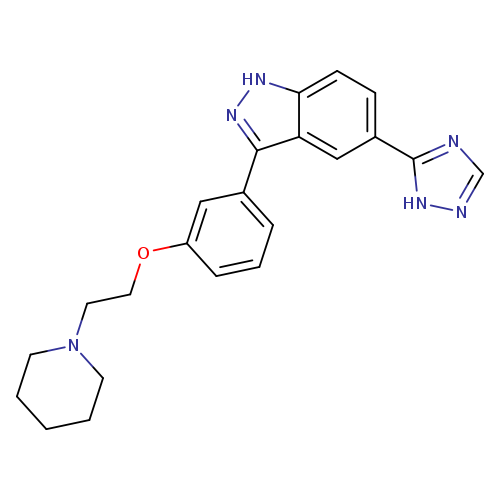 C1CCN(CC1)CCOc1cccc(c1)c1n[nH]c2c1cc(cc2)c1[nH]ncn1