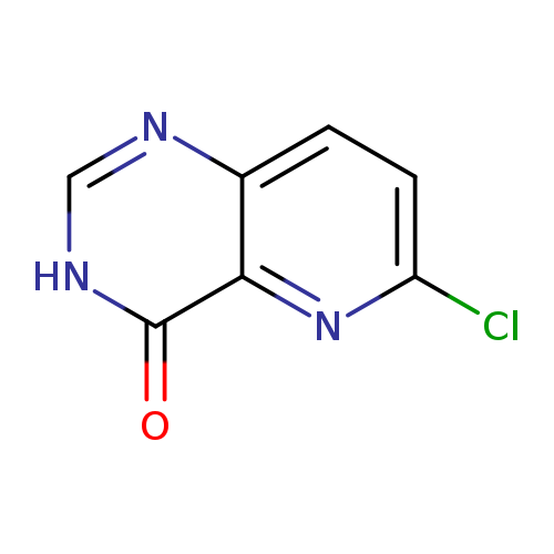 Clc1ccc2c(n1)c(=O)[nH]cn2