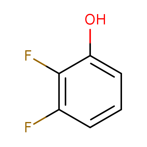 Fc1c(O)cccc1F